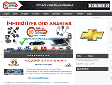 Tablet Screenshot of fethiyeanahtarci.com